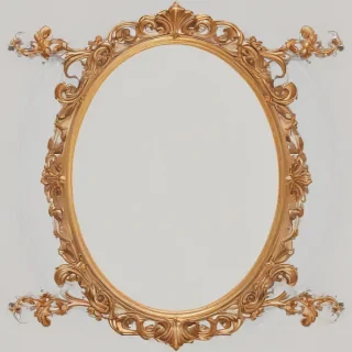 oval frame clipart