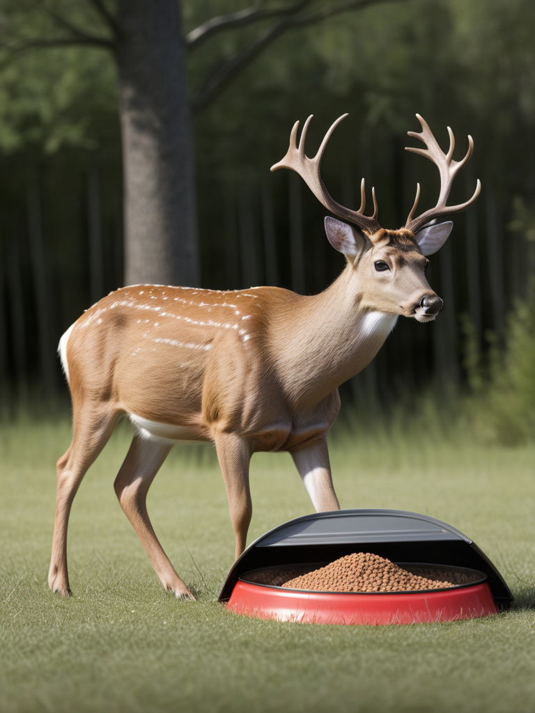 will deer eat dog food