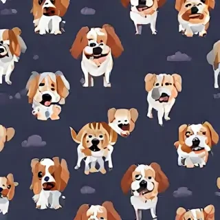 funny backgrounds of dogs