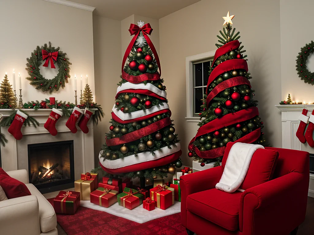 christmas background tree