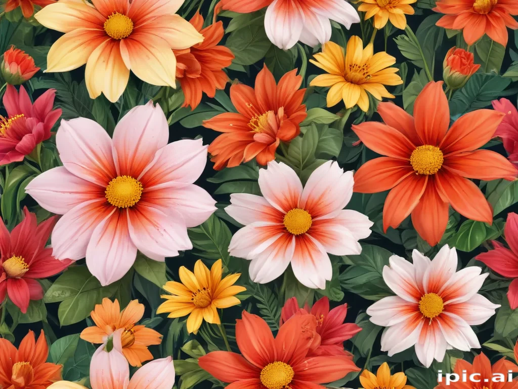 flower cartoon png