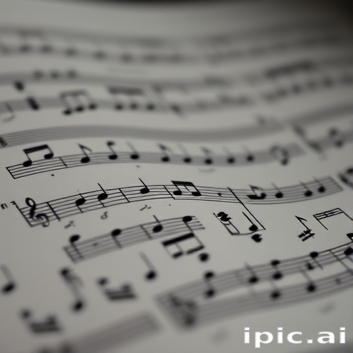 notes music background