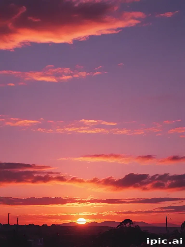 aesthetic wallpaper sunset