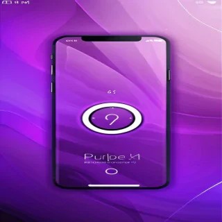 purple lockscreen