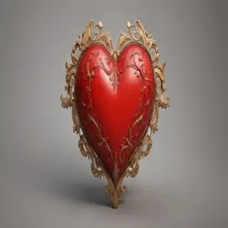 red heart png