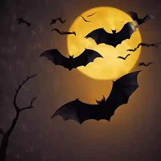 pictures of halloween bats