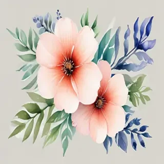 watercolor flowers png
