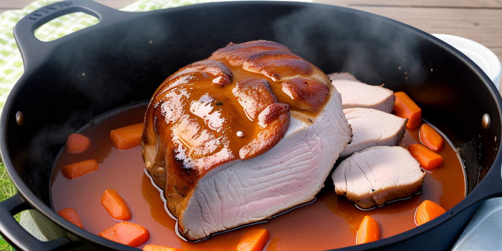 pork roast in dutch oven
