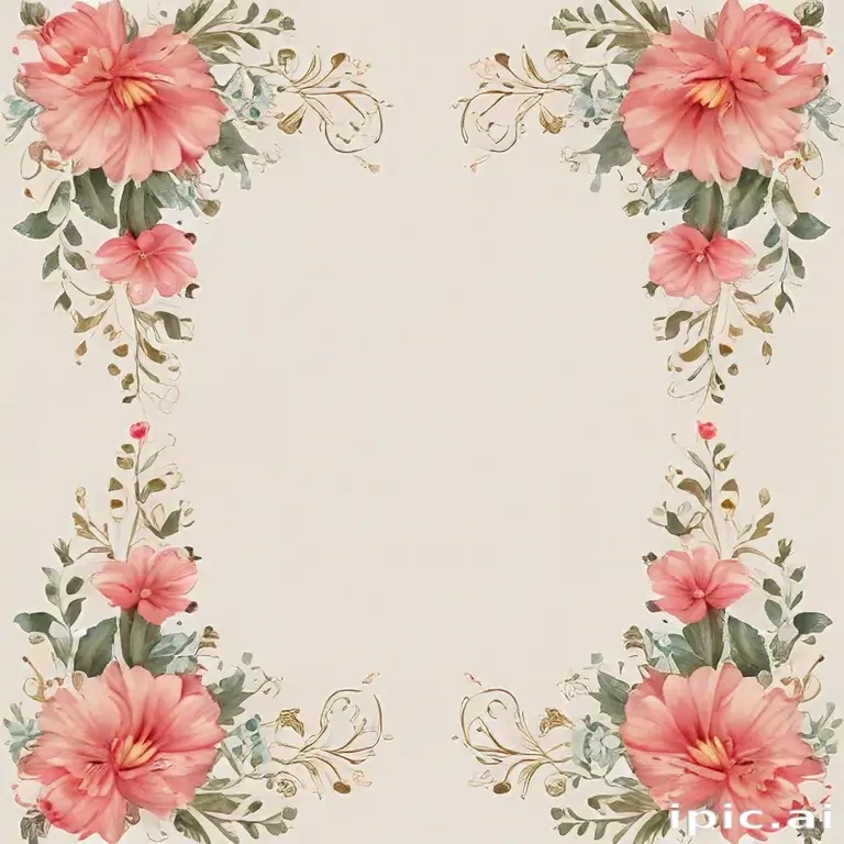 floral border png