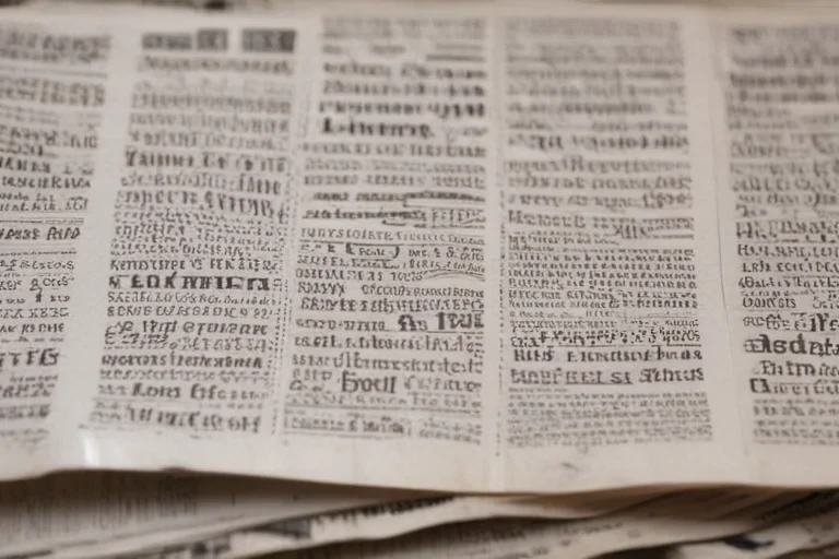 ripped newspaper png