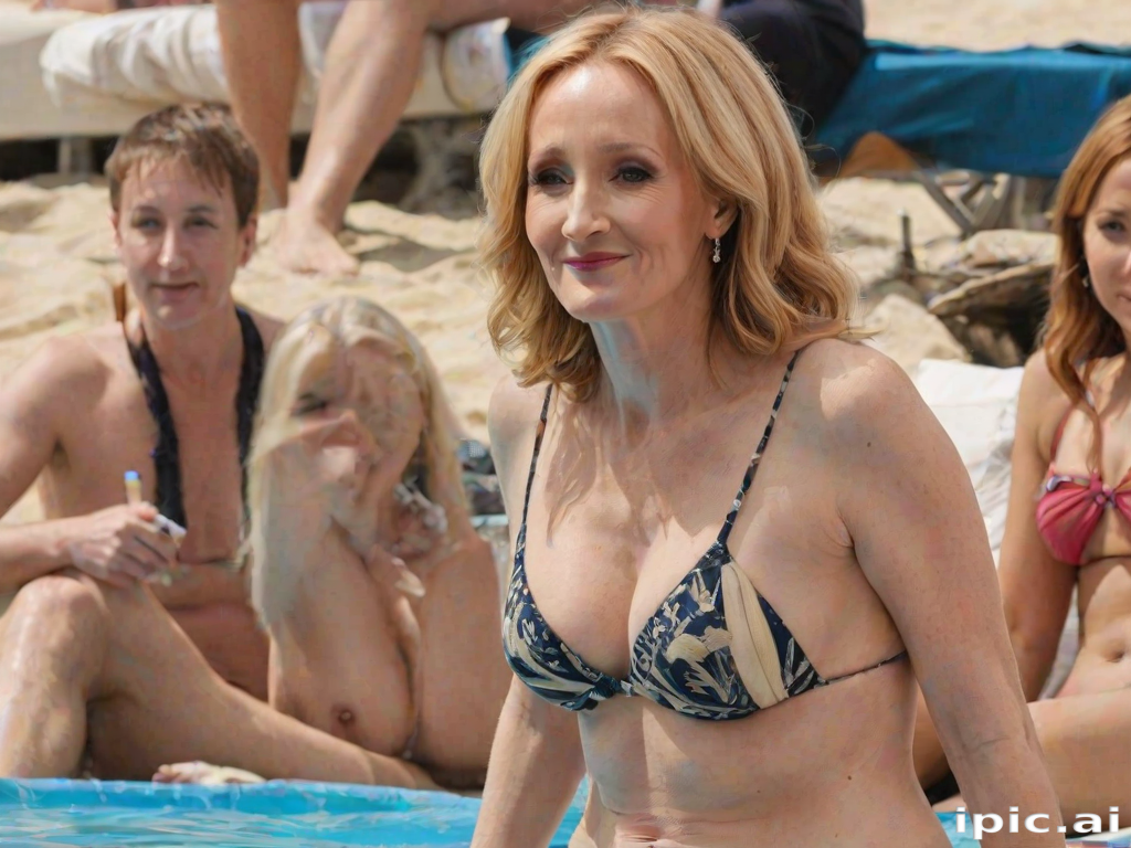 jk rowling bikini
