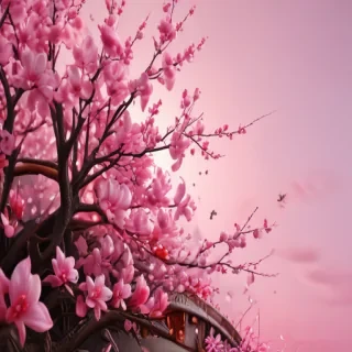 background pink cute