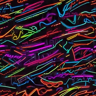 neon colors