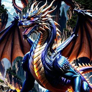 wallpaper dragon