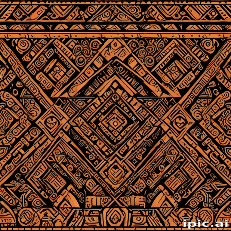 aztec pattern png