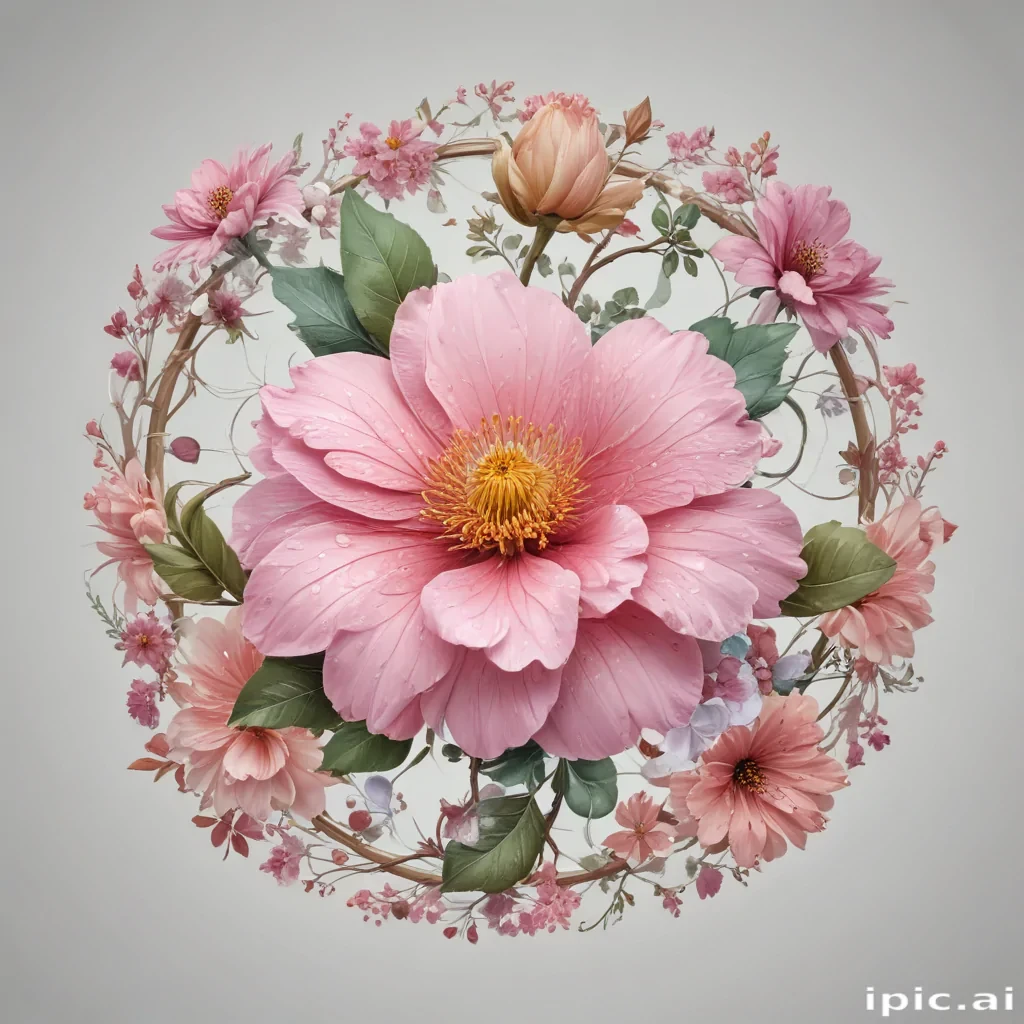 transparent background flower clipart