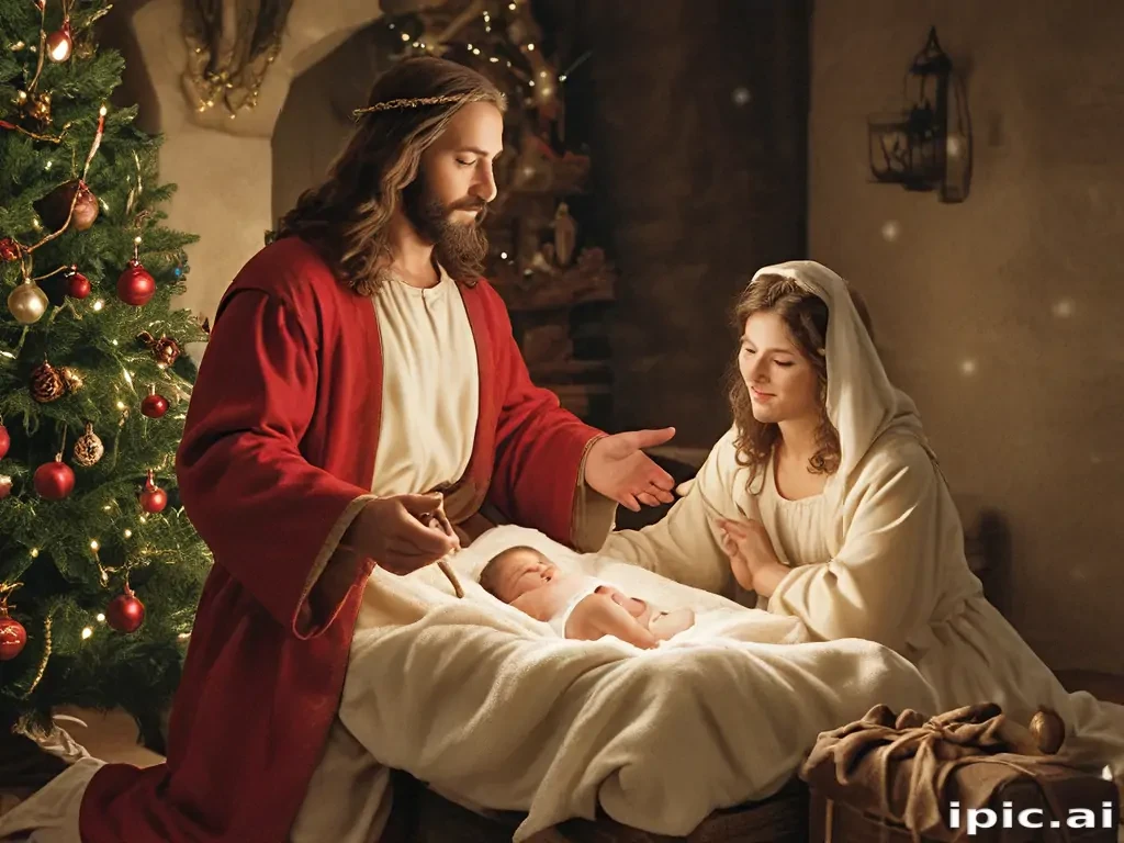 merry christmas images jesus
