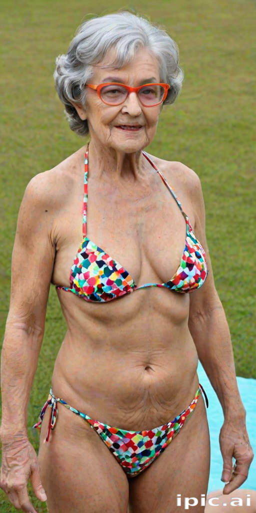 granny micro bikini
