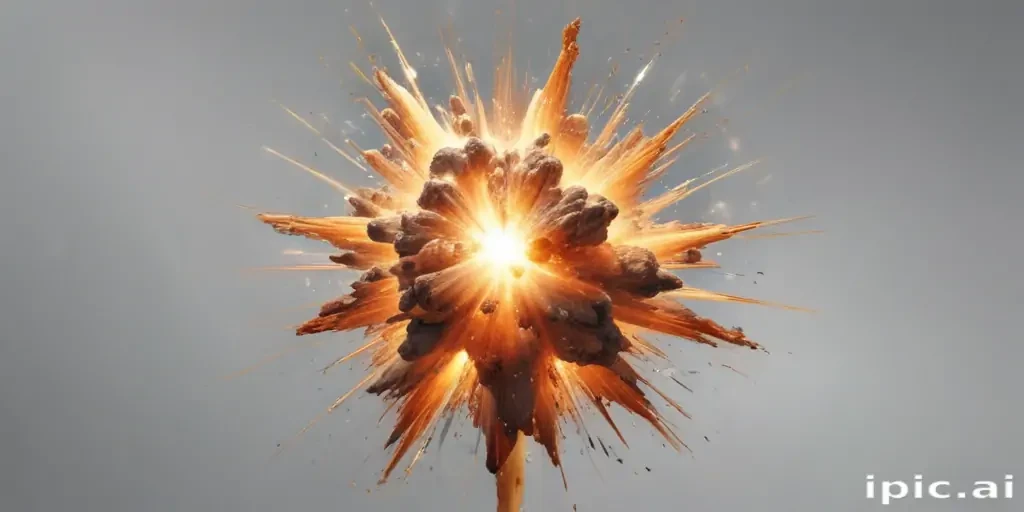 explosion transparent background