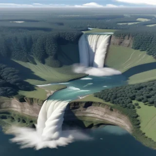 waterfall png