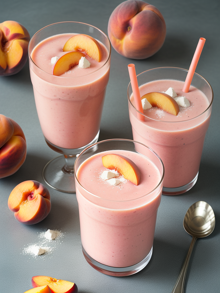 peach smoothie recipe without yogurt