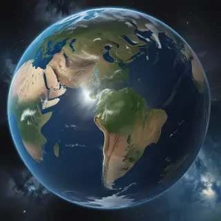 animated pic of earth