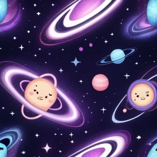 cute galaxy background