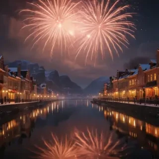 background happy new year