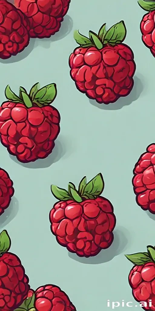 raspberry cartoon