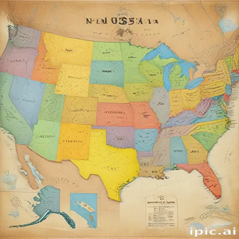map of usa