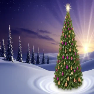 christmas tree wallpapers iphone
