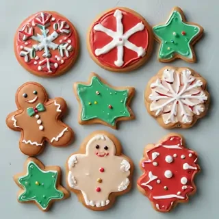 clip art christmas cookies