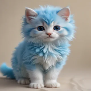 cute blue