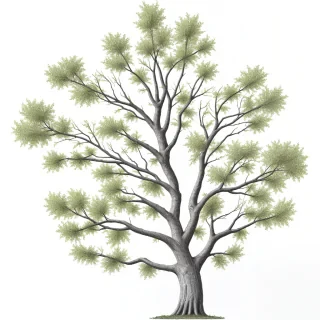 tree drawing png