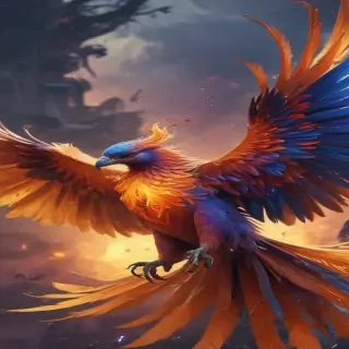 phoenix bird wallpaper