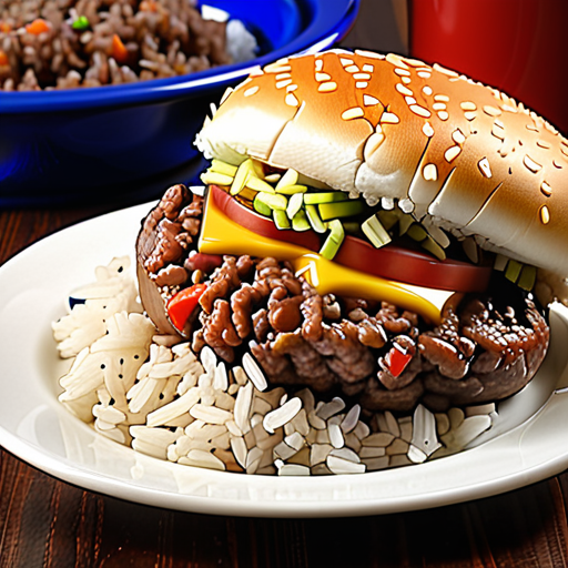 hamburger and rice for dogs