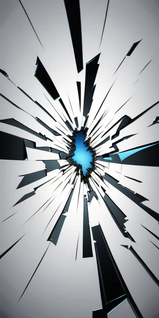 broken background