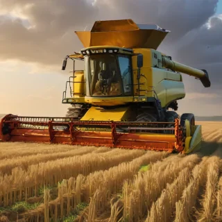 combine harvester