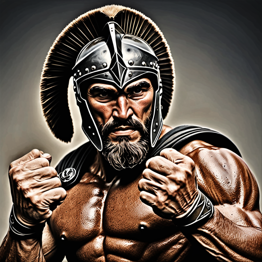 300 spartan warrior drawing