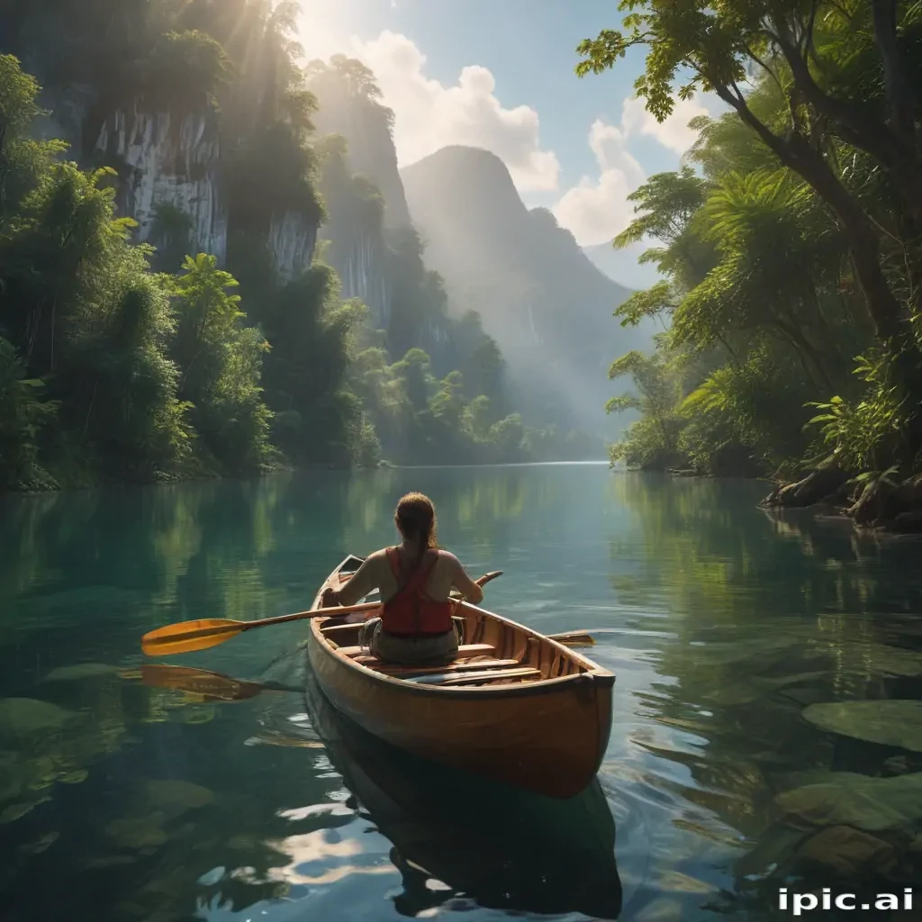 canoeing png