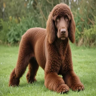 irish water spaniel