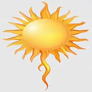 sun clipart transparent