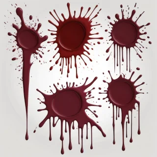 blood splatters png