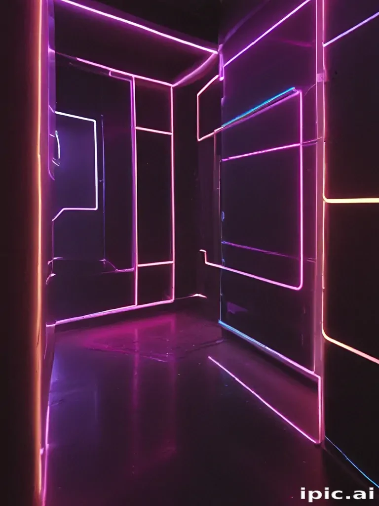 neon background aesthetic
