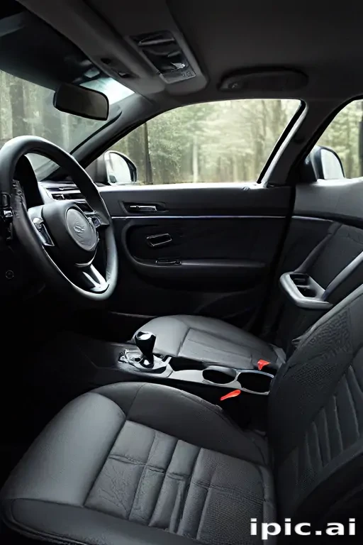 inside car background