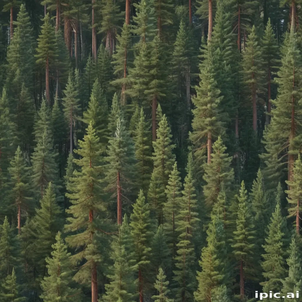 pine trees transparent background