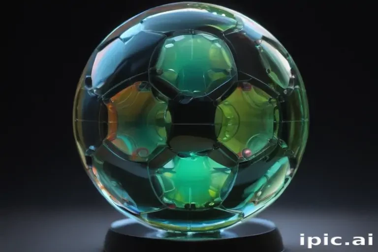 transparent soccer ball