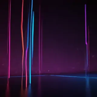 neon color background