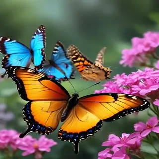 beautiful butterflies wallpaper