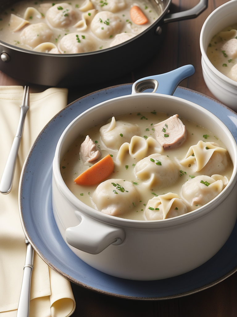 chicken and dumplings with noodles recipe